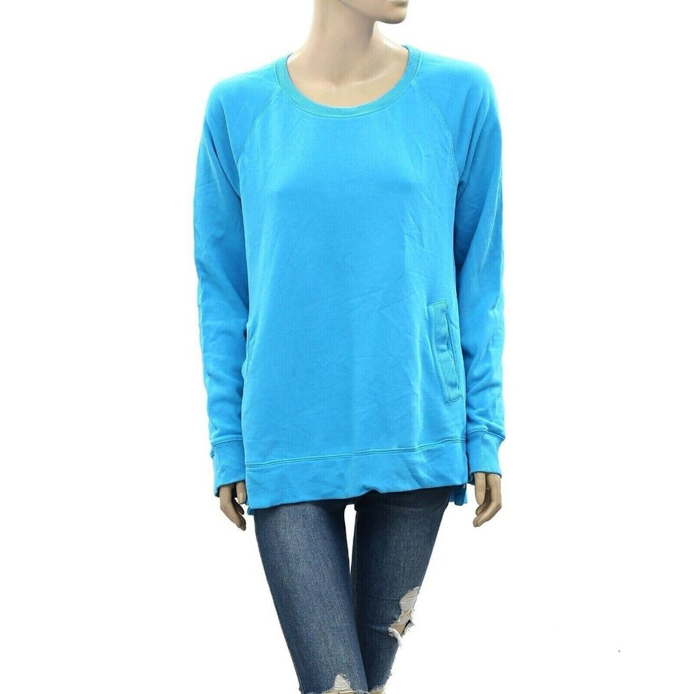 Lilly Pulitzer Luxletic Beach Comber Pullover Tunic Top Solid Cotton XXS